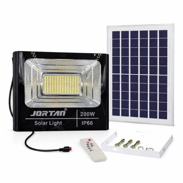 Ηλιακός Προβολέας 200W με Τηλεχειρισμό IP66 electronistas.gr