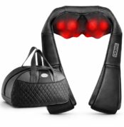 Συσκευή Μασάζ Shiatsu για τον Αυχένα με Υπέρυθρες electronistas.gr