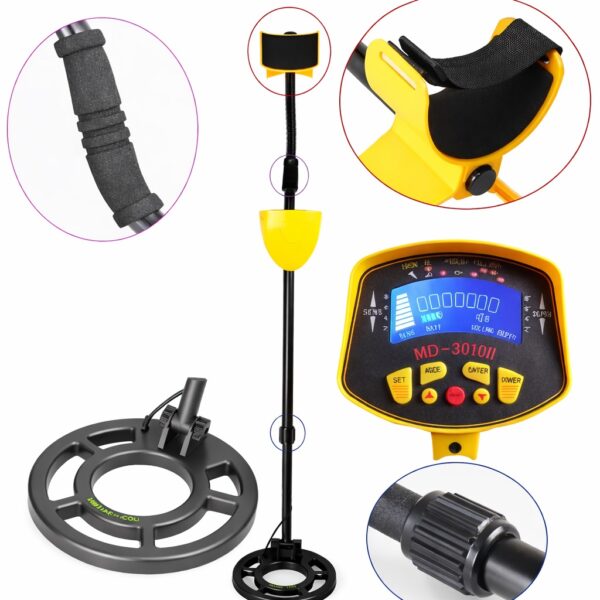 Ανιχνευτής Μετάλλων Εδάφους με Οθόνη LCD electronistas.gr