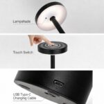 Επιτραπέζιο Επαναφορτιζόμενο Φωτιστικό LED Αφής electronistas.gr