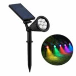 Καρφωτό Ηλιακό Φωτιστικό RGB 7 LED 3W IP65 electronistas.gr