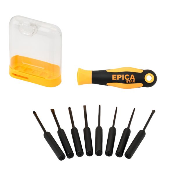 Σετ 9τμχ Κατσαβίδια με Μαγνητική Άκρη & Θήκη electronistas.gr