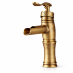 Αναμεικτική Μπαταρία Νιπτήρα Ρετρό Μπρονζέ 23x14cm electronistas.gr