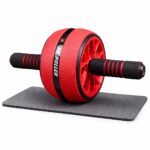 Ρόδα Εκγύμνασης Κοιλιακών Διπλή με Πατάκι Γονάτων electronistas.gr