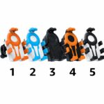 Βάση Στήριξης Τηλεφώνου Καθρέφτη για Μοτοσικλέτα & Ποδήλατο 360° με Αντικραδασμική Βάση (4,5–7,2") electronistas.gr