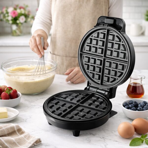 Βαφλιέρα με Αντικολλητικές Πλάκες Ψησίματος 1000W electronistas.gr