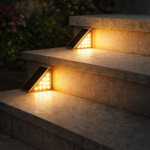 Σετ 2τμχ Αδιάβροχα Ηλιακά Φωτιστικά Σκάλας 3000K 100LM electronistas.gr