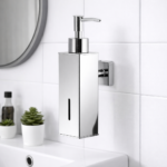 Επιτοίχιος Διανομέας Υγρού Σαπουνιού Inox Χρωμέ electronistas.gr