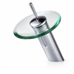 Αναμεικτική Μπαταρία Κουζίνας Πάγκου με Γυαλί Ø18cm electronistas.gr