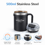 Ανοξείδωτο Θερμός Μαύρο 500ml  electronistas.gr