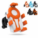 Βάση Στήριξης Τηλεφώνου Καθρέφτη για Μοτοσικλέτα & Ποδήλατο 360° με Αντικραδασμική Βάση (4,5–7,2") electronistas.gr