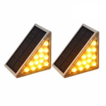 Σετ 2τμχ Αδιάβροχα Ηλιακά Φωτιστικά Σκάλας 3000K 100LM electronistas.gr