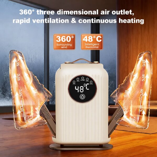 Ηλεκτρικό Στεγνωτικό Παπουτσιών 48°C με Χρονοδιακόπτη electronistas.gr