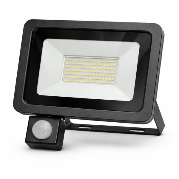 LED Προβολέας 100W 220V PIR Sensor IP66 6000K electronistas.gr