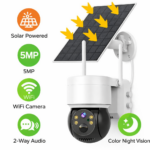 Ηλιακή Κάμερα Ασφαλείας 4G 360° HD IP66 electronistas.gr