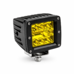 LED Προβολέας Εργασίας Κίτρινος 16 LED 8x7.5cm electronistas.gr