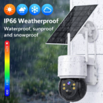 Ηλιακή Κάμερα Ασφαλείας 4G 360° HD IP66 electronistas.gr