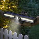 Ηλιακό Φωτιστικό με Κλιπ & Αισθητήρα Κίνησης IP65 1200mAh electronistas.gr