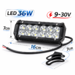 Προβολέας LED Διασποράς 36W 9-30V electronistas.gr