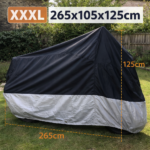 Κουκούλα Μηχανής Αδιάβροχη XXXL 265x105x125cm electronistas.gr