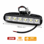 LED Προβολέας Εργασίας 20W 9-80V DC electronistas.gr