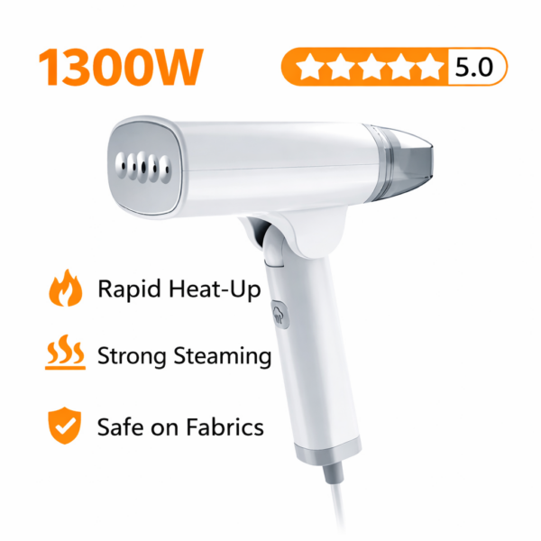 Φορητό Ατμοσίδερο Ρούχων 1300W Χειρός electronistas.gr