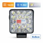 Μίνι Προβολάκι Εργασίας 16 LED 9-36V 6500K electronistas.gr