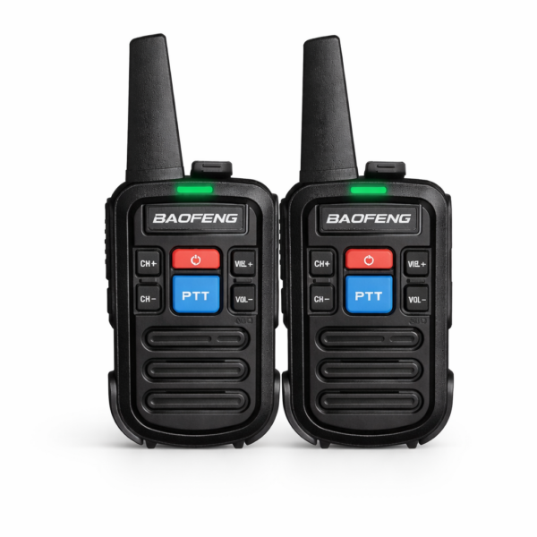 Σετ 2τμχ Mini Ασύρματοι Πομποδέκτες 400-480MHz 16 Καναλιών 2W electronistas.gr