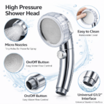 Τηλέφωνο Ντους με 3 Ροές & Stop ABS electronistas.gr