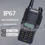 Ασύρματος Πομποδέκτης VHF/UHF 128 Καναλιών με Ενισχυμένο Περίβλημα Αλουμινίου electronistas.gr