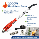 Ηλεκτρικό Πιστόλι Θερμού Αέρα για Ζιζάνια & Φύλλα 2000W electronistas.gr