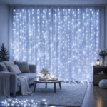 Κουρτίνα Λαμπάκια LED 3x1m 100L Ψυχρό Φως electronistas.gr