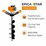 Βενζινοκίνητη Τριβέλα (Γεωτρύπανο) 1.5kW 52cc electronistas.gr