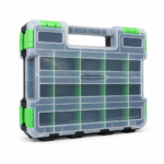 Κουτί Αποθήκευσης Εξαρτημάτων & Μικροεργαλείων με 34 Ρυθμιζόμενα Διαμερίσματα electronistas.gr