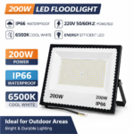Προβολέας LED Mini Flood Light 200W 6500K IP66 electronistas.gr