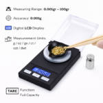 Μίνι Ζυγαριά Ακριβείας 0.001gr – 100gr με Κάλυμμα electronistas.gr