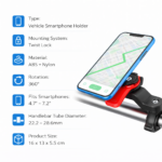 Βάση Στήριξης Κινητού για Μηχανή & Ποδήλατο Twist Lock Ride electronistas.gr