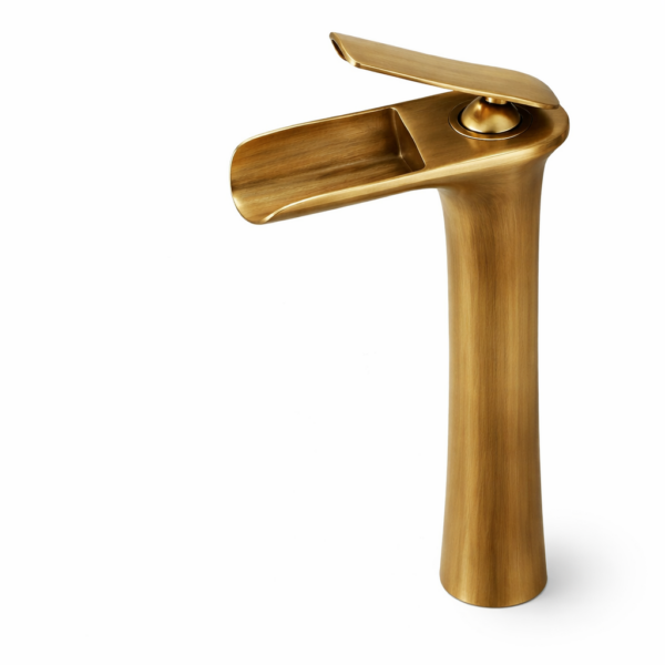 Αναμεικτική Μπαταρία Νιπτήρα Ρετρό Μπρονζέ 33×16cm electronistas.gr