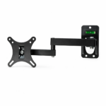 Βάση Τοίχου Τηλεόρασης 10"–32" με Διπλό Βραχίονα & Περιστροφή 180° electronistas.gr