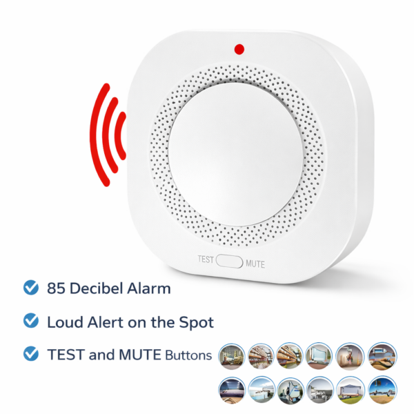 Αυτόνομος Ανιχνευτής Καπνού Ασύρματος 433MHz electronistas.gr