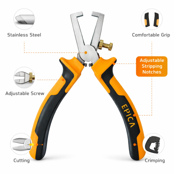 Απογυμνωτής Καλωδίων 6" (150mm) electronistas.gr