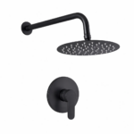 Σετ Ντους με Μπαταρία Μαύρο Ματ electronistas.gr