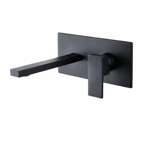 Επιτοίχια Βρύση Μπάνιου Μαύρο Ματ electronistas.gr