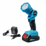 Φορητός Φακός Μπαταρίας 48V με Περιστρεφόμενη Κεφαλή electronistas.gr