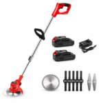 Ασύρματο Χορτοκοπτικό 48V με 2 Μπαταρίες & Τηλεσκοπικό Κοντάρι electronistas.gr