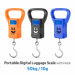 Φορητή Ψηφιακή Ζυγαριά Αποσκευών με Γάντζο 50kg / 10gr electronistas.gr