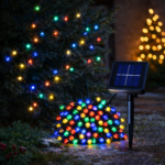 Ηλιακά Λαμπάκια LED RGB 10m 100L electronistas.gr