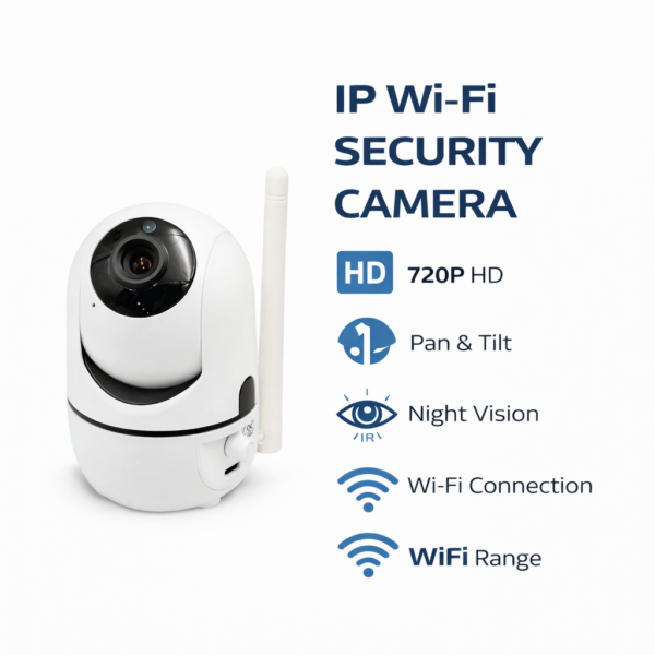 IP Κάμερα Παρακολούθησης Wi-Fi HD electronistas.gr