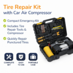 Κιτ Επισκευής Ελαστικών Αυτοκινήτου με Αεροσυμπιεστή electronistas.gr