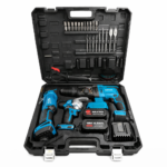 Σετ Εργαλείων 3 σε 1 Πιστολέτο, Γωνιακός Τροχός & Μπουλονόκλειδο με 2 Μπαταρίες electronistas.gr